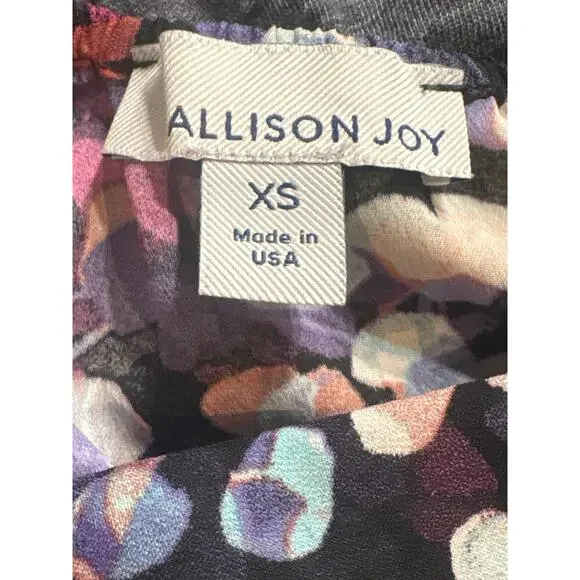 Allison Joy Multicolor Dot Pattern Blousy Cami Size XS - Picture 4 of 5